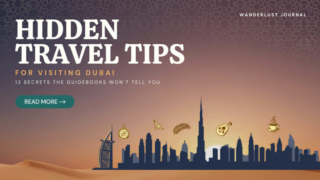 Hidden Travel Tips for Visiting Dubai