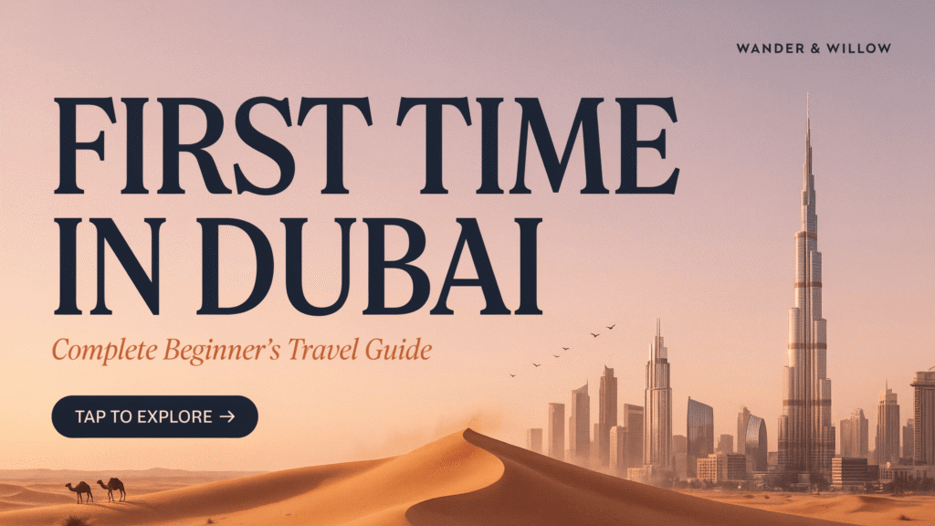 First Time in Dubai: Complete Beginner’s Travel Guide