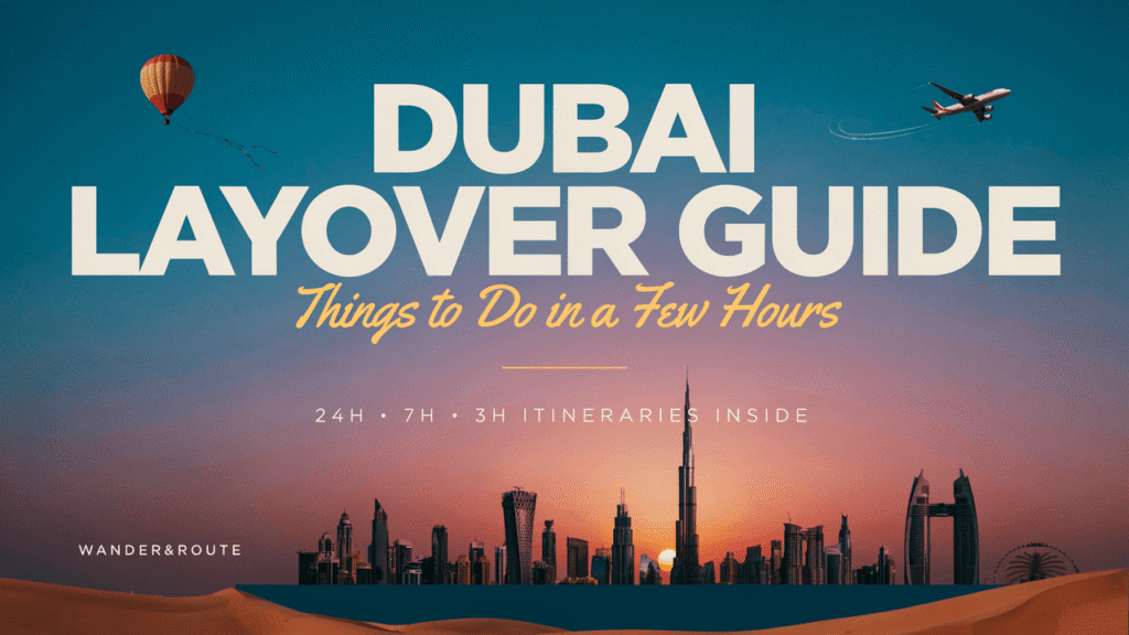 Dubai Layover Guide: Things to Do in a Few Hours