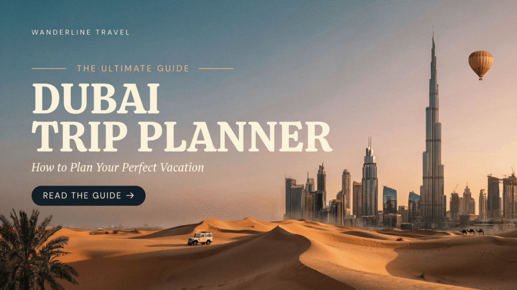 Dubai Trip Planner: How to Plan Your Perfect Vacation
