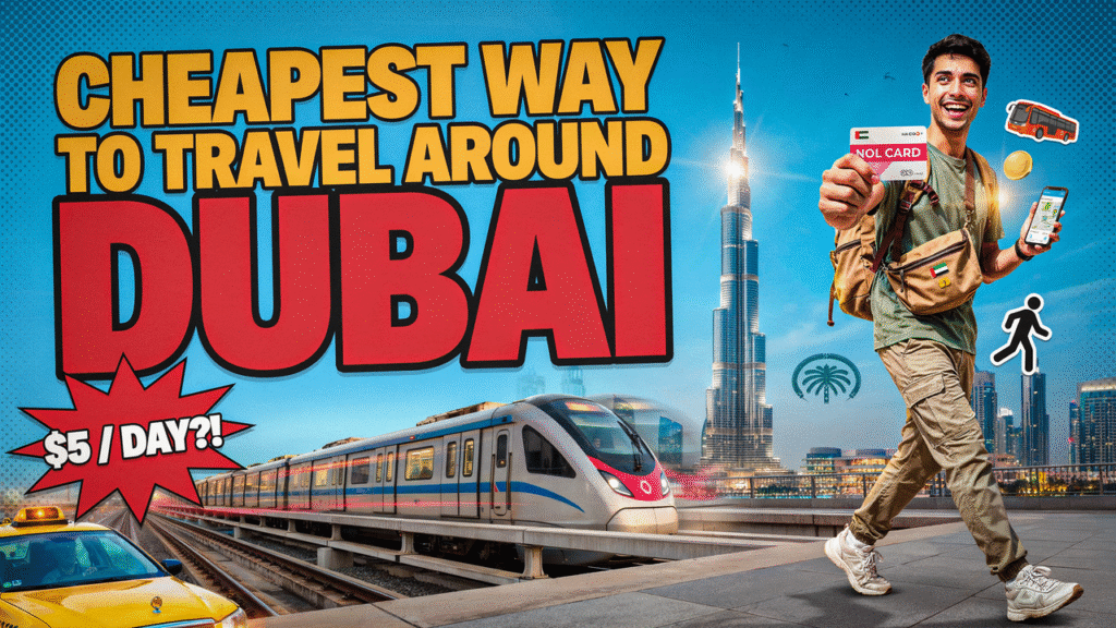 Cheapest Way to Travel Around Dubai
