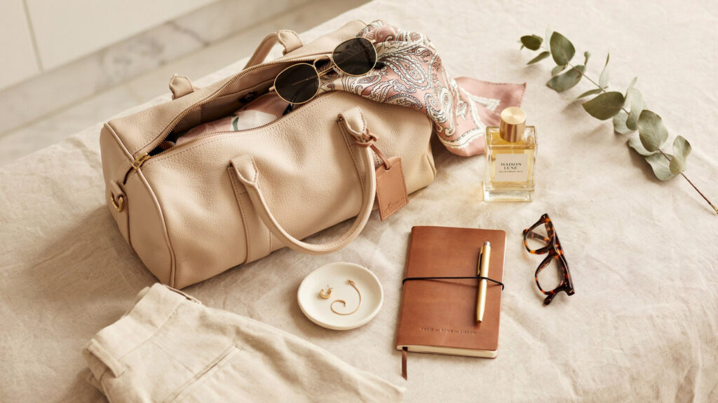 Travel Essentials for Women Aesthetic