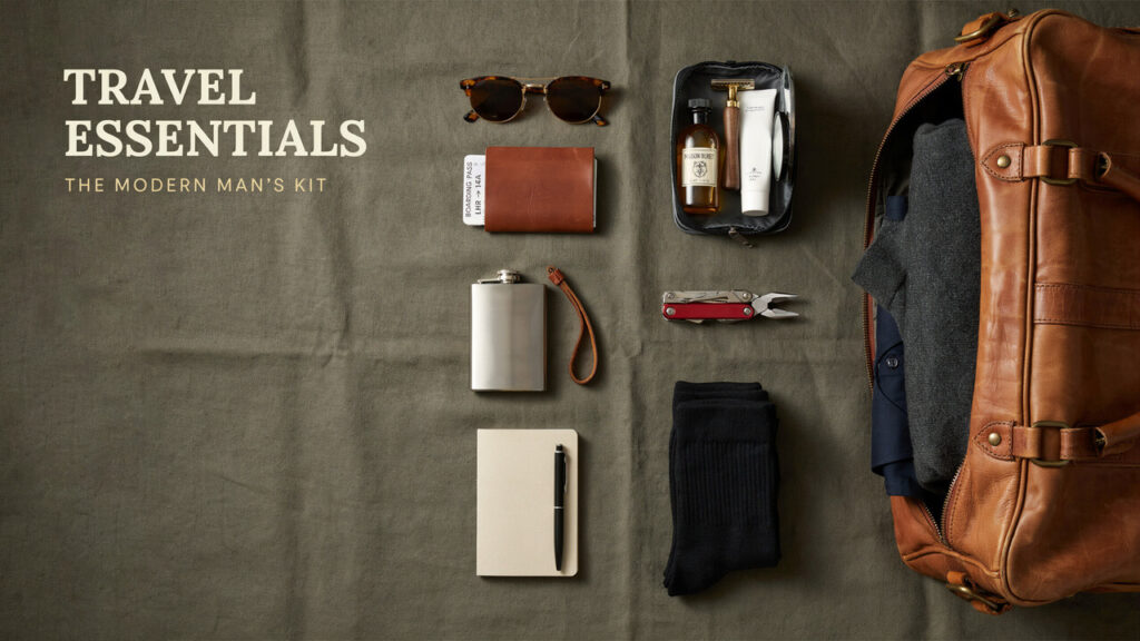 Travel Essentials Kit for Men